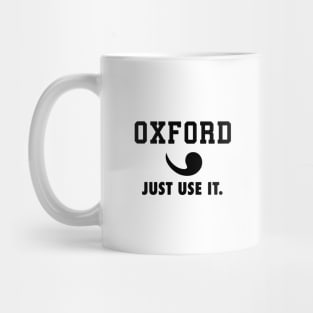 Oxford Comma Sportswear III Mug